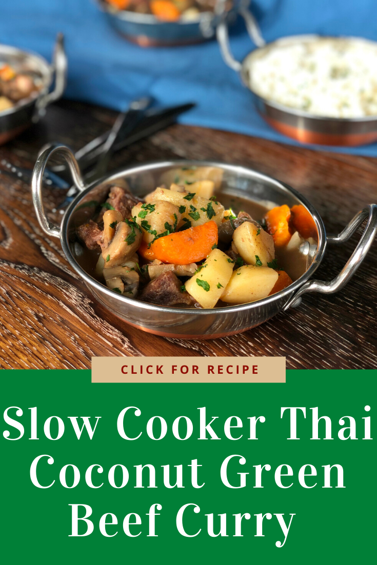 Slow Cooker Thai Coconut Beef Curry 