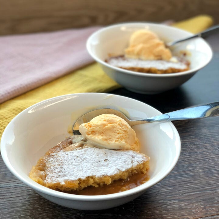 Slow Cooker Butterscotch Self Saucing Pudding