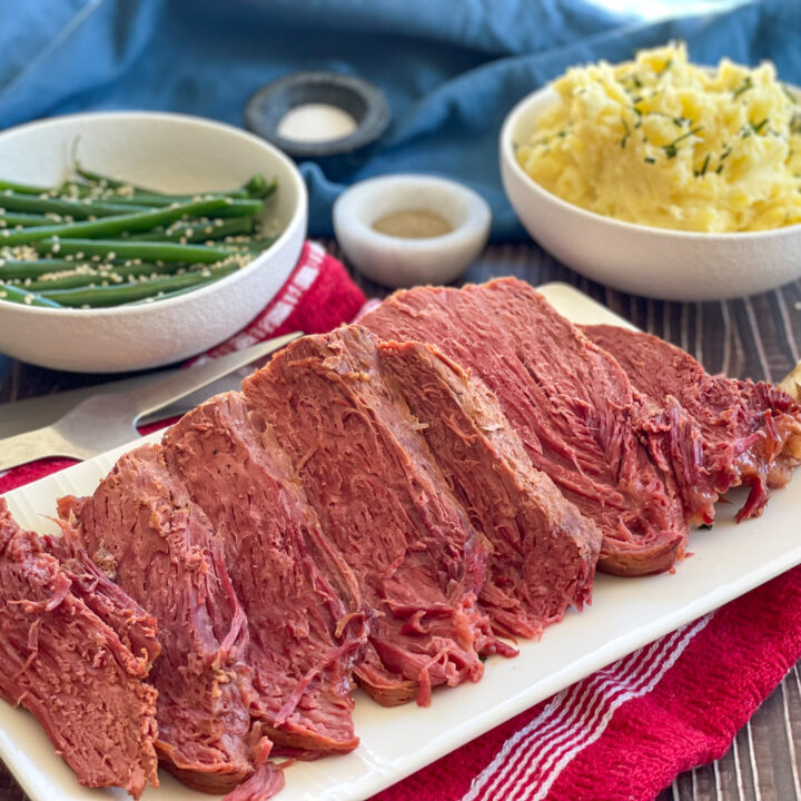 Slow Cooker Corned Beef Silverside with Ginger Ale