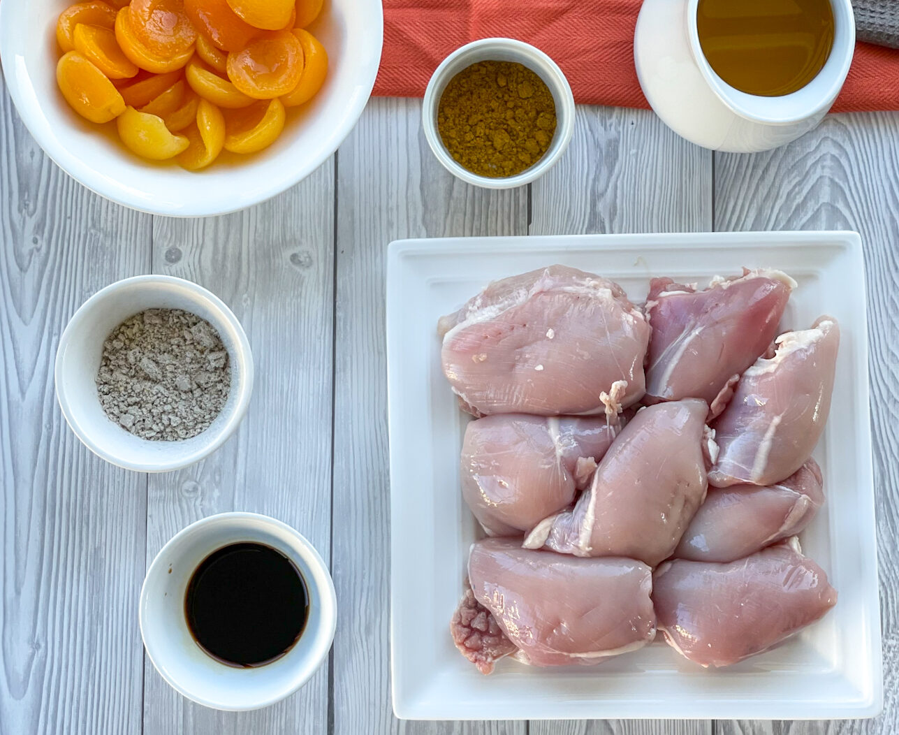 slow cooker chicken thighs with apricot chicken ingredients