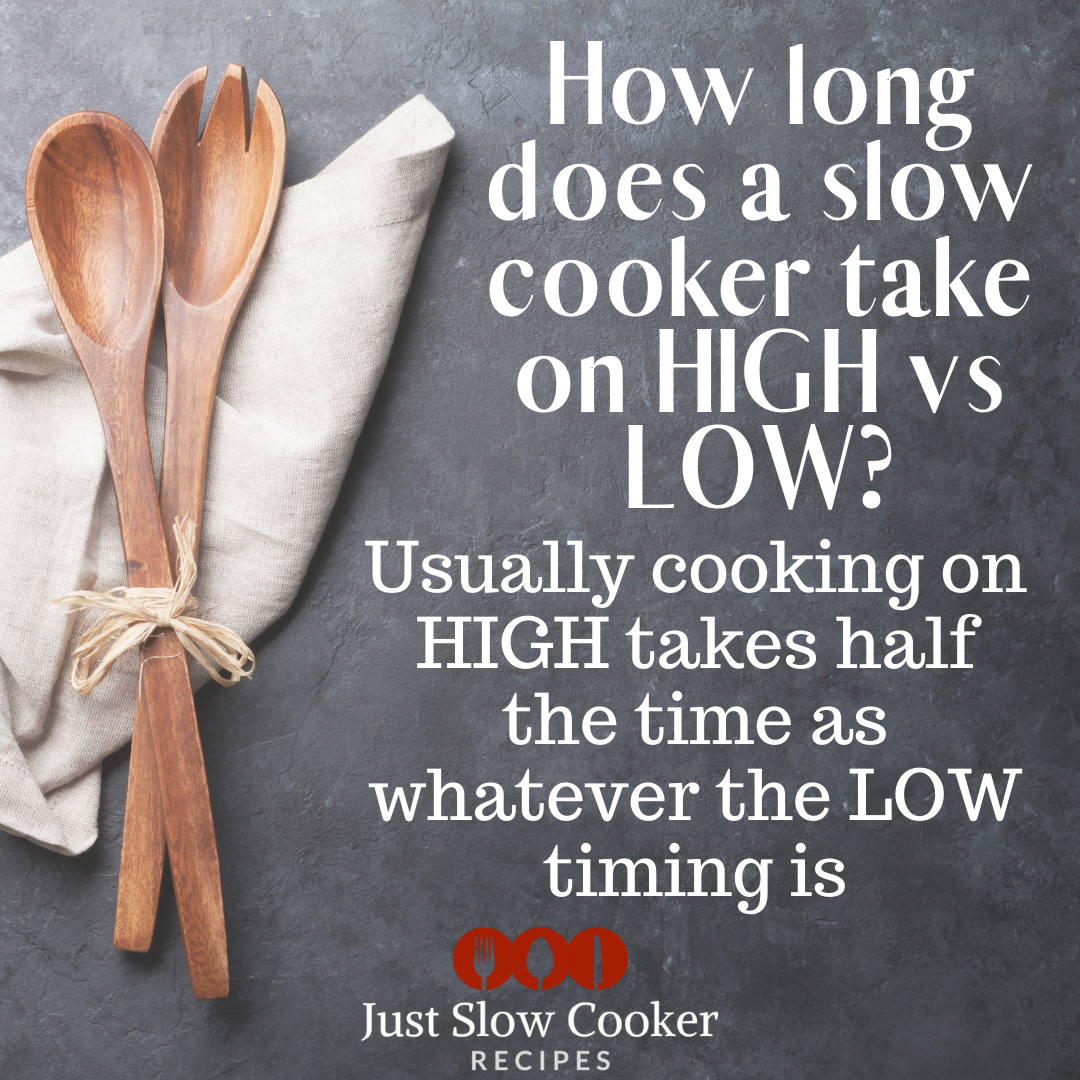 FAQ How long does a slow cooker take to cook on high or low