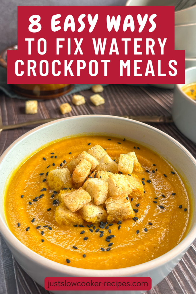 8 easy ways to fix watery crockpot meals