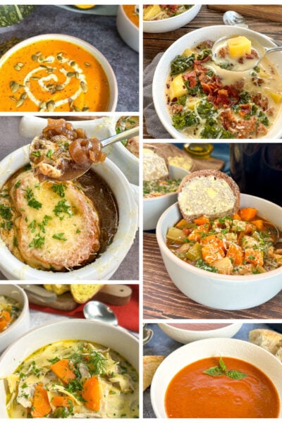 Collection of 12 Slow Cooker Soup Recipes