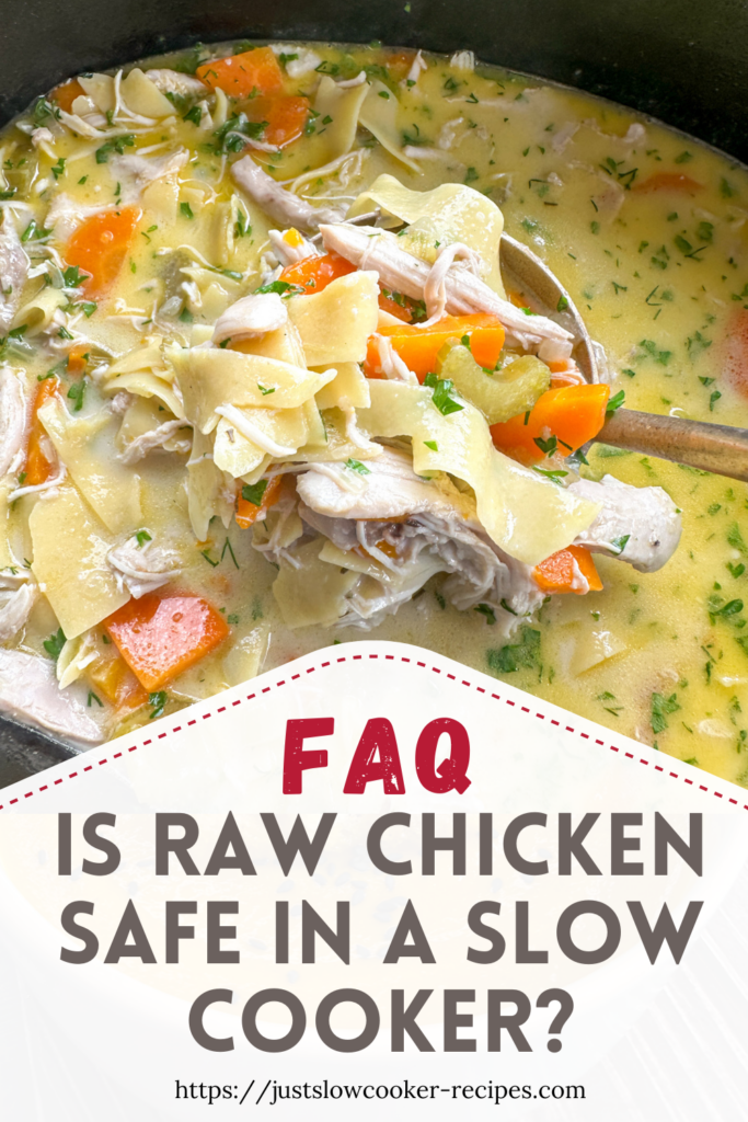 Is It Safe to Cook Raw Chicken in a Slow Cooker_ What You Need to Know Pinterest Pin