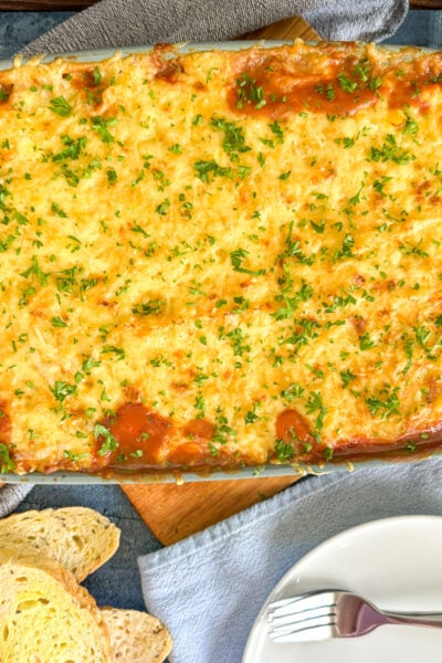 Slow cooker lentil and vegetable cottage pie