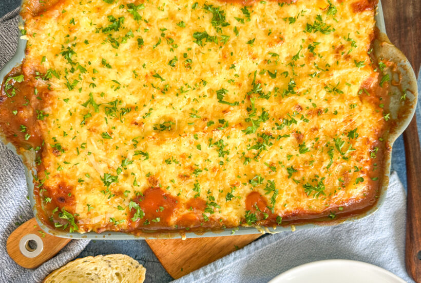 Slow cooker lentil and vegetable cottage pie