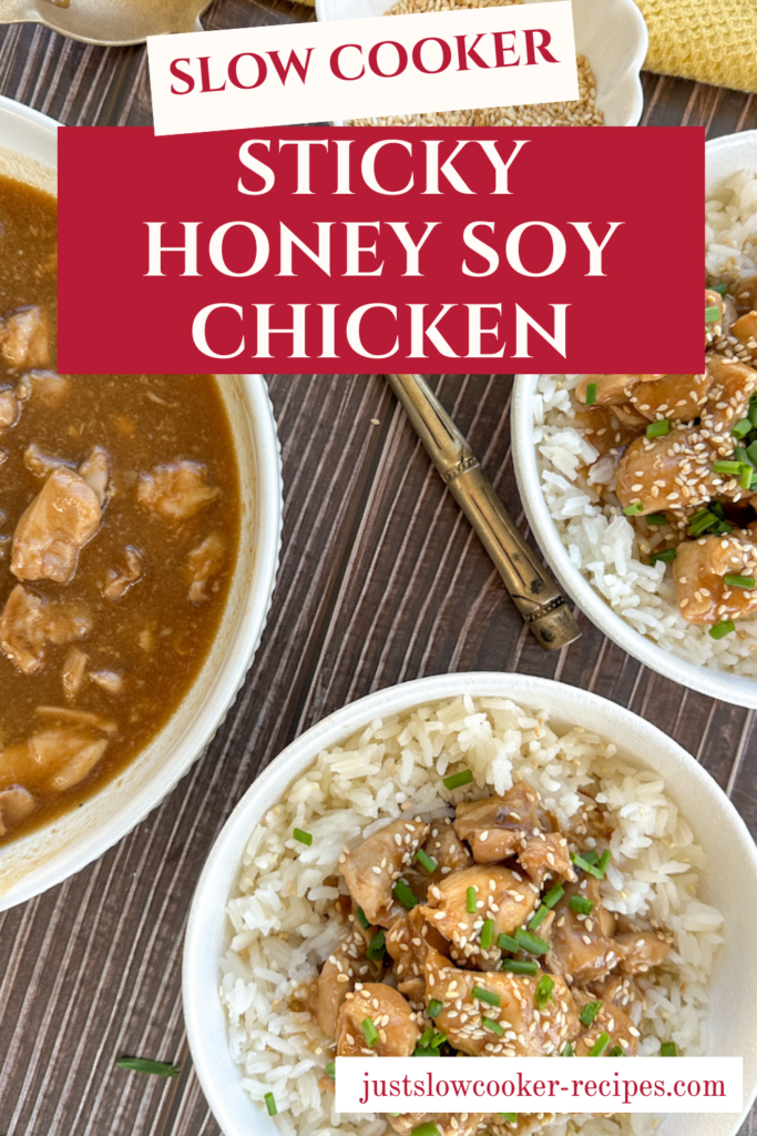 Easy Slow Cooker Sweet & Sour Chicken Pinterest Pin