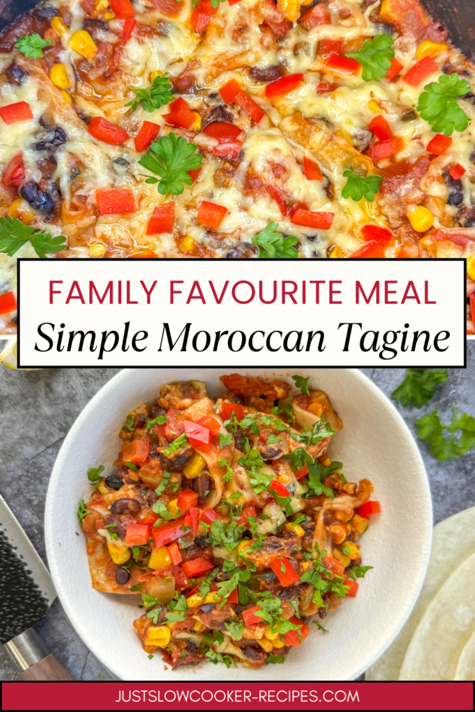 Slow Cooker Meatless Enchilada Casserole Everyone Will Love