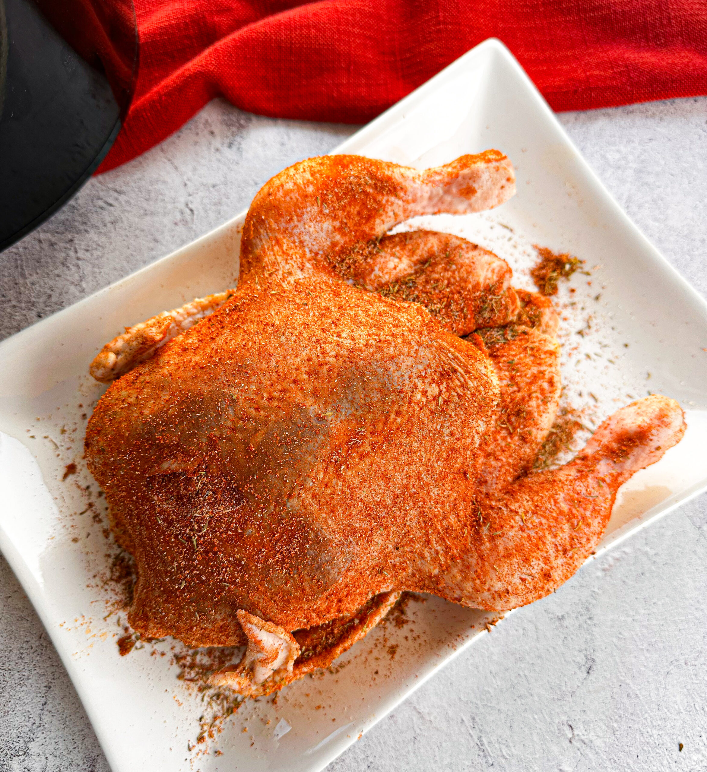 spice rub on chicken before cooking