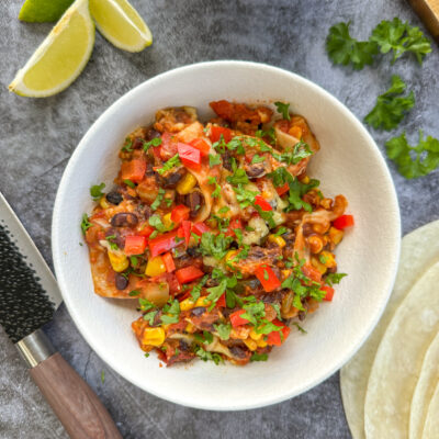 Just Slow Cooker Recipes Vegetarian Enchilada Casserole