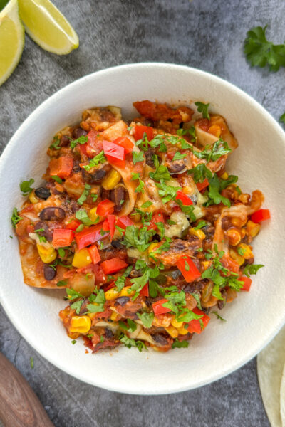 Just Slow Cooker Recipes Vegetarian Enchilada Casserole