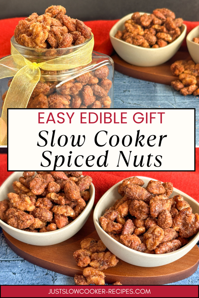 Homemade Candied Nuts Perfect for Gifting Pinterest Pin